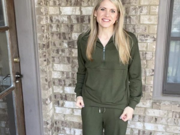 Women’s 2-Piece Sweatsuit Set only $24.59 {Crystal LOVES This!}